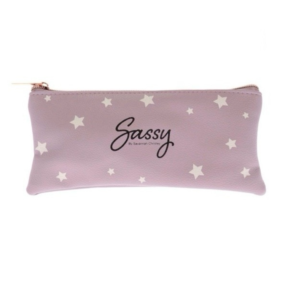 Sassy by Savannah Chrisley Make Up Cosmetic Zipper Bag